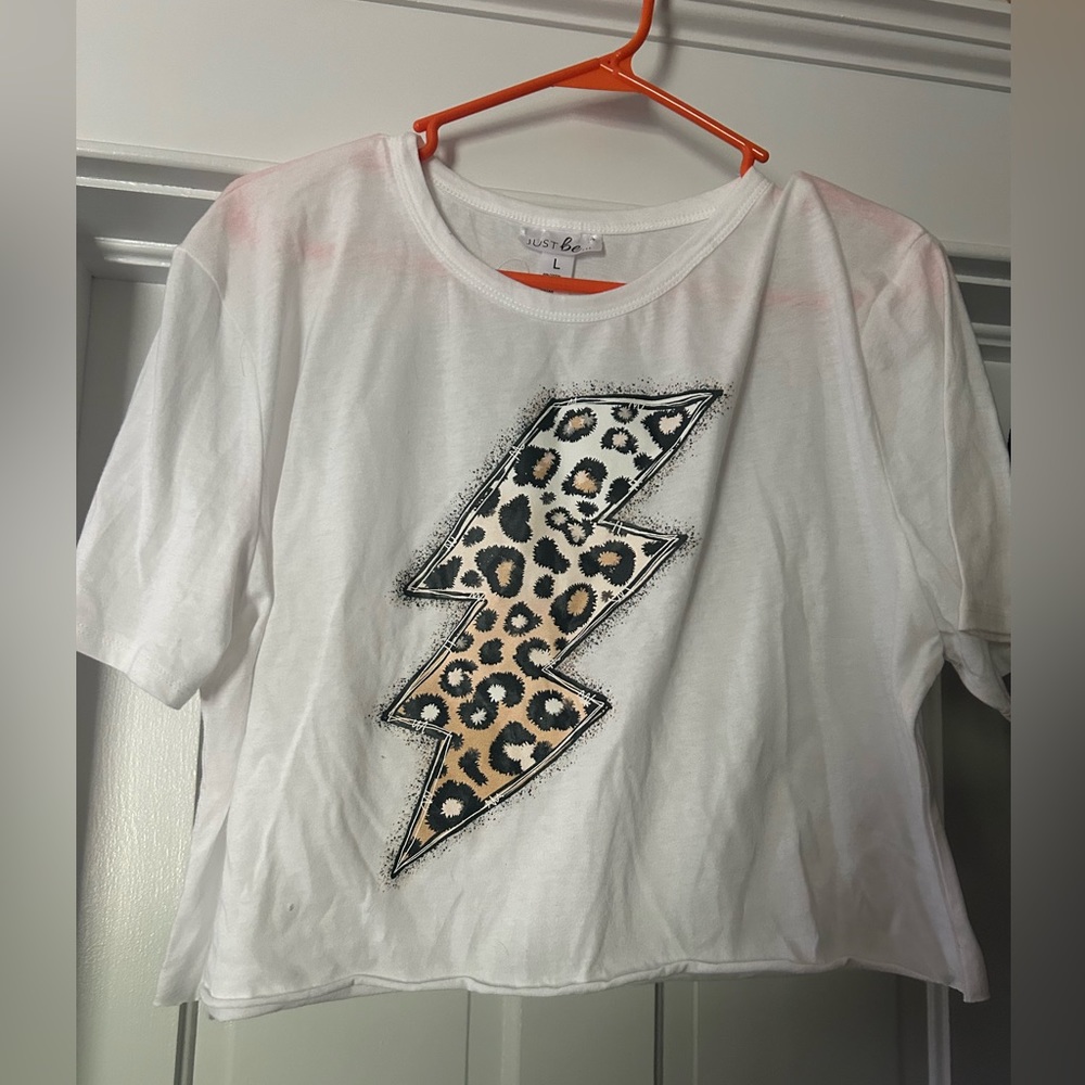 cropped western t-shirt